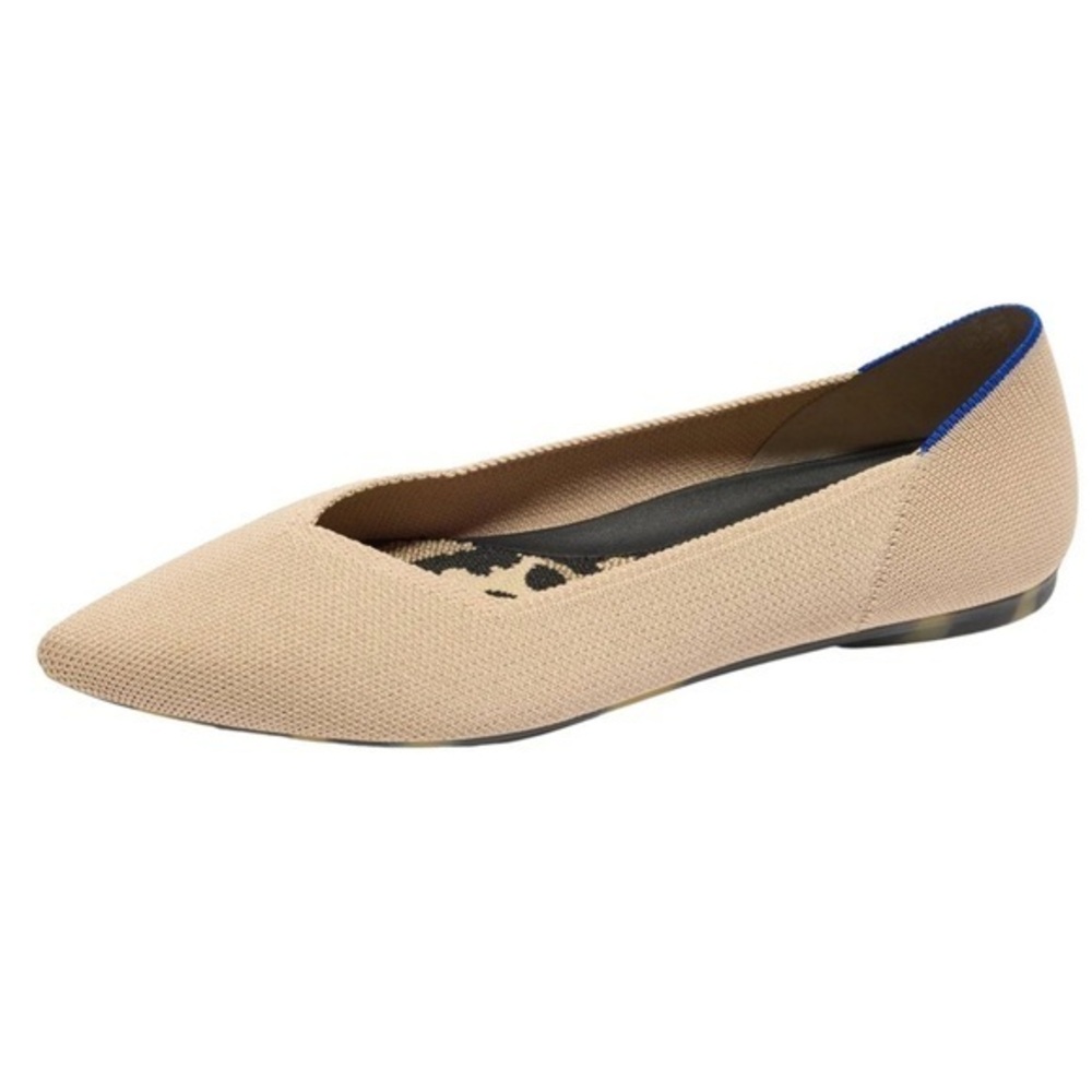 Rothy’’S The Point Ii In Ecru. Women’s 10.5 Extra Foot Insert.